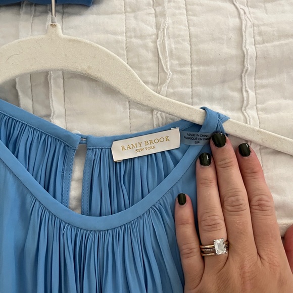 Ramy Brook Audrey smocked midi dress - Picture 2 of 5